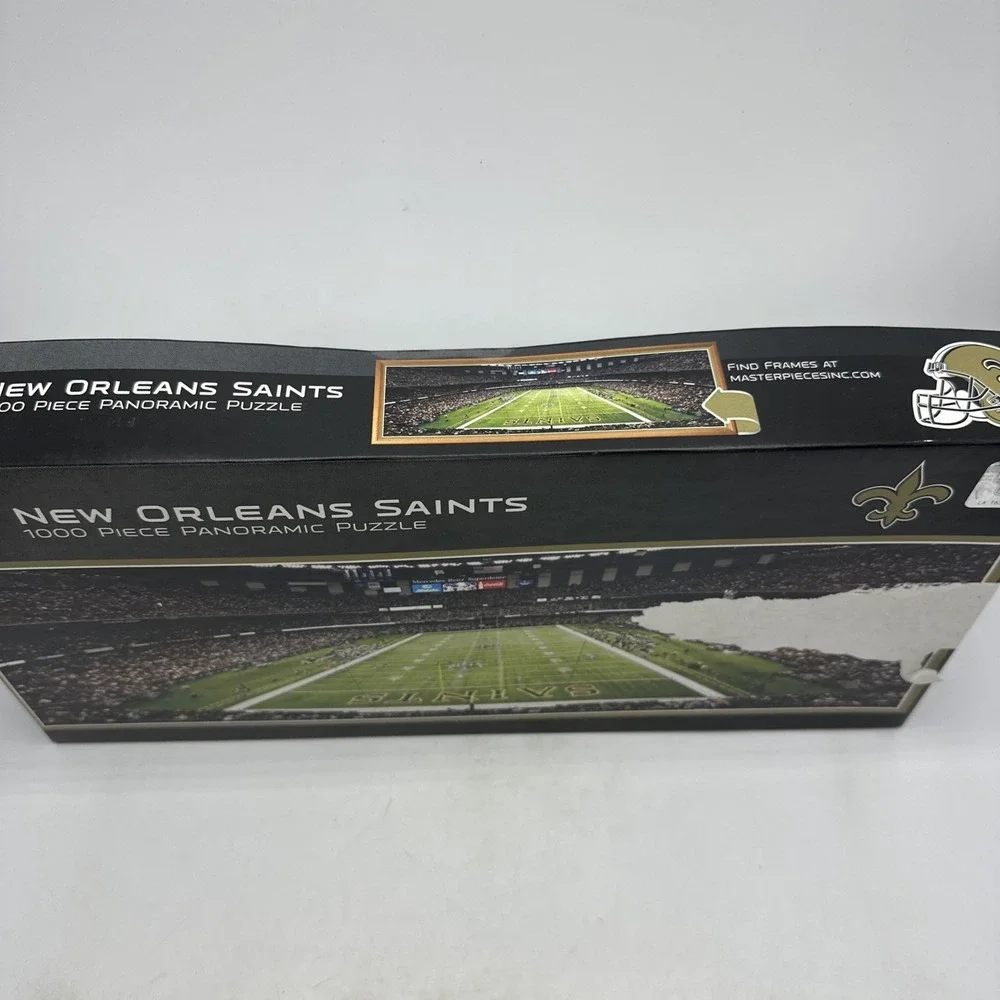 New Orleans Saints 1000 Piece Panoramic Puzzle NEW 2014 Master Pieces  39
